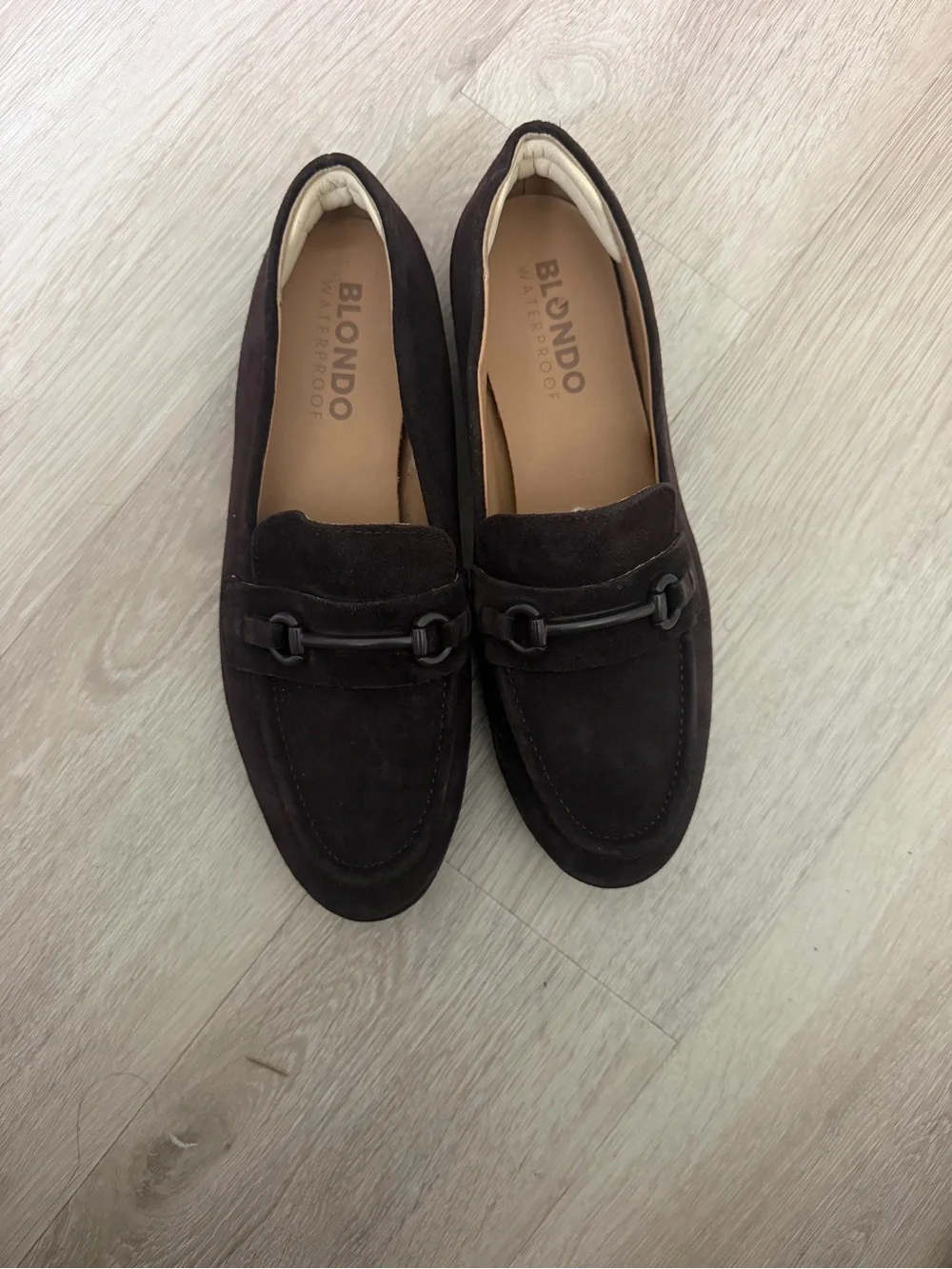Blondo Men’s Brown Suede Slip-On Loafers